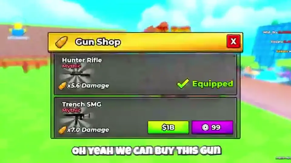 Buy the affordable shop gun, then Rebirth — wallet dumps after